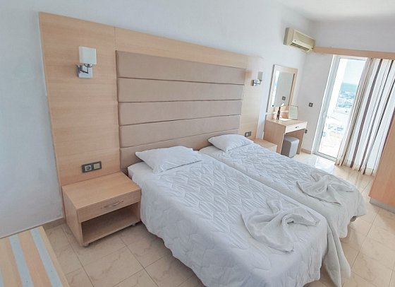 Gardenia - Wohnbeispiel Doppelzimmer Meerblick (Zimmercodierung D1M)