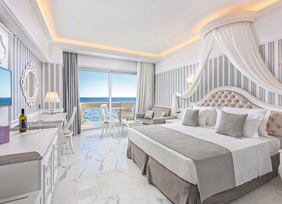 Rodos Palladium Leisure & Wellness - Wohnbeispiel Doppelzimmer Superior Meerblick (Zimmercodierung DSM)