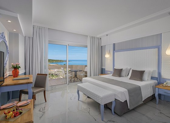 Rodos Palladium Leisure & Wellness - Wohnbeispiel Juniorsuite Meerblick (Zimmercodierung J1M)