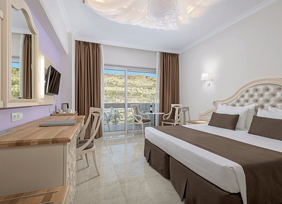 Rodos Palladium Leisure & Wellness - Doppelzimmer Deluxe Landblick (Zimmercodierung DDL)