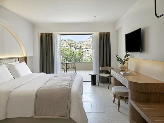 Lindos Princess Beach Resort & Spa - Wohnbeispiel Doppelzimmer Haupthaus (Zimmercodierungen DBU & DC1)