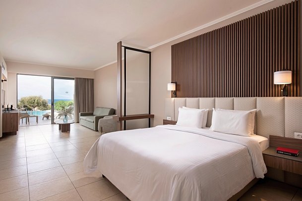 Kresten Royal Euphoria Resort - Wohnbeispiel Junior Suite Meerblick Privatpool (Zimmercodierung J1M)