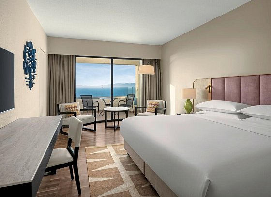 Sheraton Rhodes Resort - Wohnbeispiel Doppelzimmer Panorama Meerblick (Zimmercodierung DBM)