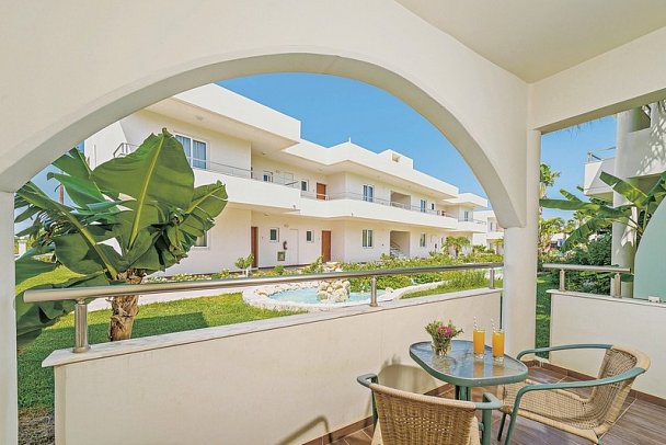 Afandou Bay & Suites - Wohbeispiel Juniorsuite (Zimmercodierung JB1)