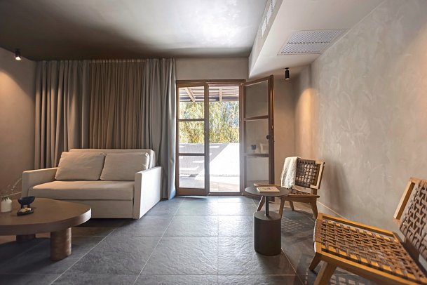 Aulus Lindos Rhodes, Curio Collection by Hilton - Wohnbeispiel Bungalow Garden View Tropical Suite (Zimmercodierung B1G)