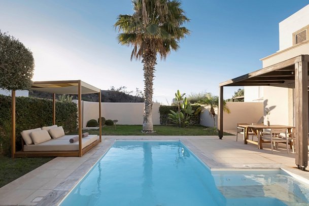 Aulus Lindos Rhodes, Curio Collection by Hilton - Wohnbeispiel Tropical Bungalow Suite mit Privatpool (Zimmercodierung BBR)