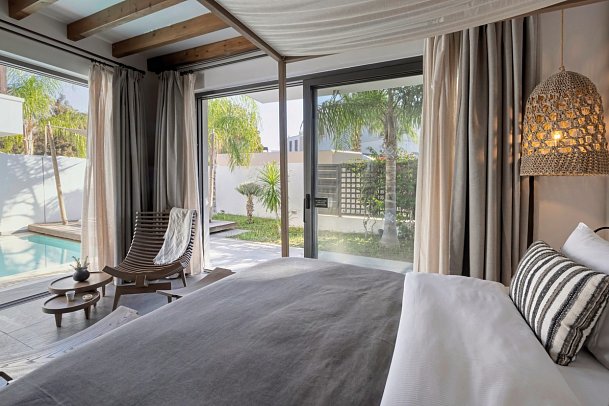 Aulus Lindos Rhodes, Curio Collection by Hilton - Wohnbeispiel Tropical Zen Bungalow Suite mit Privatpool (Zimmercodierung B1R)