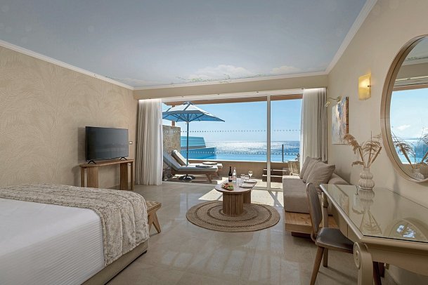 Atrium Prestige Thalasso Spa Resort & Villas - Wohnbeispiel Junior Suite Platinum Beach mit Privatpool (Zimmercodierung J1M)