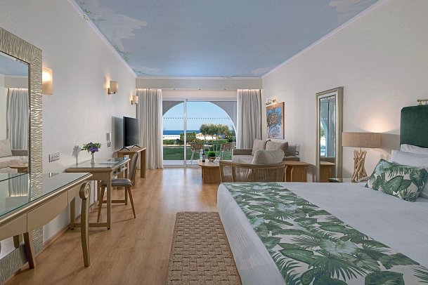 Atrium Prestige Thalasso Spa Resort & Villas - Wohnbeispiel Juniorsuite Deluxe Meerblick (Zimmercodierung JDM)