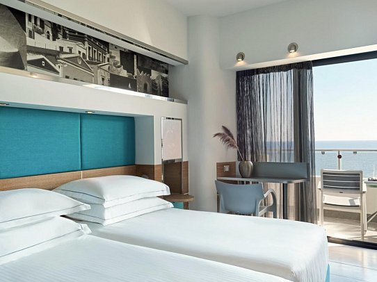 Esperos Palace Resort & Spa - Wohnbeispiel Doppelzimmer obere Etage (Zimmercodierung D1D)