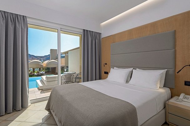 Lindos Royal Resort - Wohnbeispiel Suite Gemeinschaftspool (Zimmercodierung WB1)