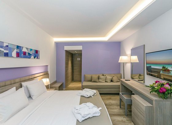 Akti Imperial Deluxe Resort & Spa Dolce by Wyndham - Wohnbsp. Doppelzimmer Meerblick Panoramic (Zimmercodierung DBM)