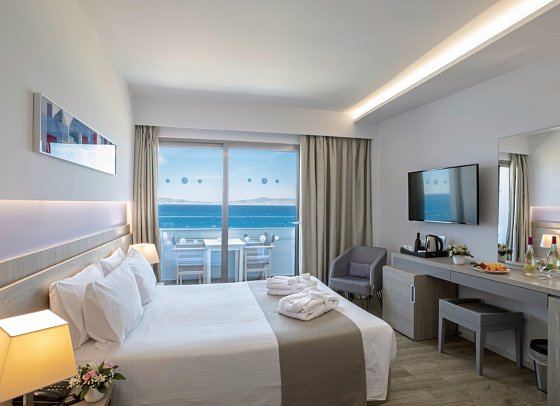 Akti Imperial Deluxe Resort & Spa Dolce by Wyndham - Wohnbeispiel Doppelzimmer Meerblick (Zimmercodierung D1M)