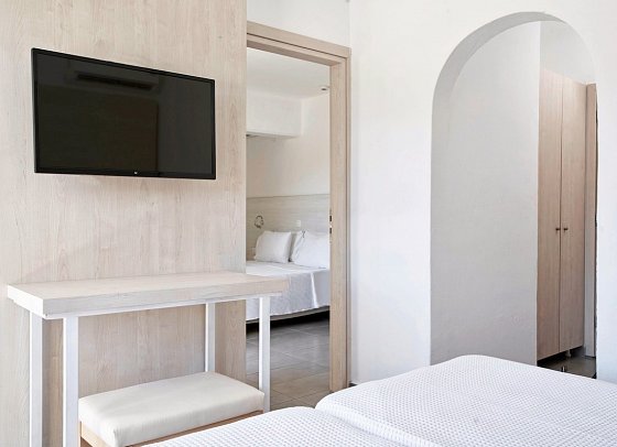 Blue Bay Beach Resort - Wohnbeispiel Familienzimmer Nebengebäude (Zimmercodierung FBV)