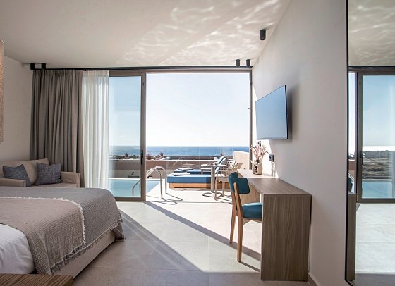 Este Elegant Suites & Villas - Wohnbeispiel Juniorsuite Privatpool (Zimmercodierung J1R)