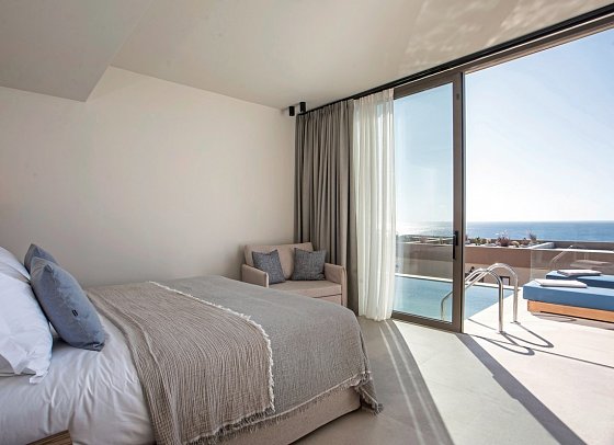 Este Elegant Suites & Villas - Wohnbeispiel Juniorsuite Privatpool (Zimmercodierung J1R)