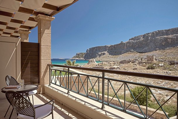 Lindian Dream SeaSide Resort - Wohnbeispiel Maisonette seitlicher Meerblick (Zimmercodierung MBN)