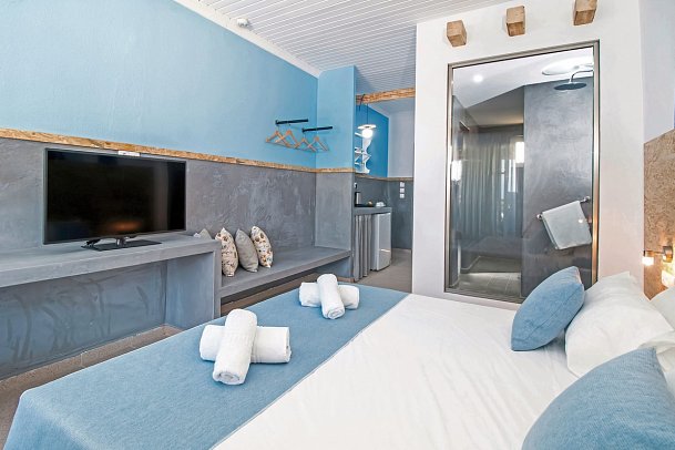Tinas Plus Hotel - Wohnbeispiel Doppelzimmer Komfort (Zimmercodierung DF1)