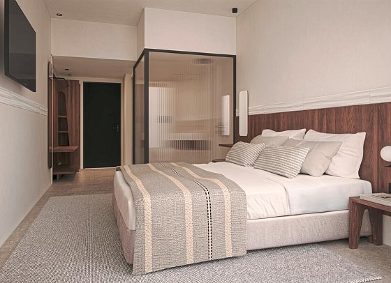 ananea Kalithea - Wohnbeispiel Doppelzimmer (Zimmercodierung DB1)