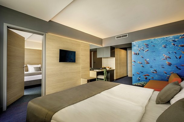 Icici - Wohnbeispiel Familienzimmer Superior Meerblick (Zimmercodierung FSM)