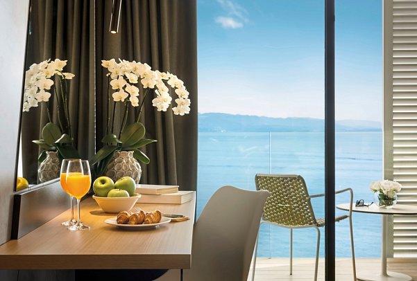 Hotel Istra - Wohnbeispiel Doppelzimmer Superior Meerblick (Zimmercodierung DSM)