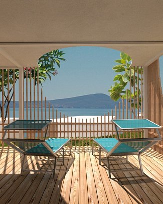 Mobile Homes Camp Selce - Wohnbeispiel Premium Mobilheim (Zimmercodierung CS1)