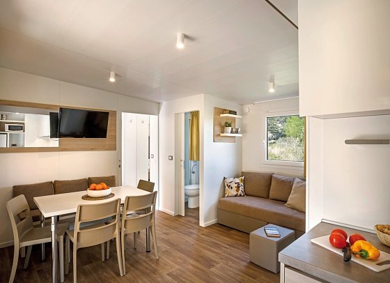 Valamar Camping San Marino - Wohnbeispiel Lopar Garden Home für 4+2 (Zimmercodierung CM1)