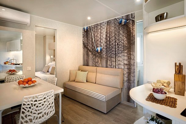 Valamar Camping Padova - Wohnbeispiel Marine Home für 4+2 (Zimmercodierung CB5)