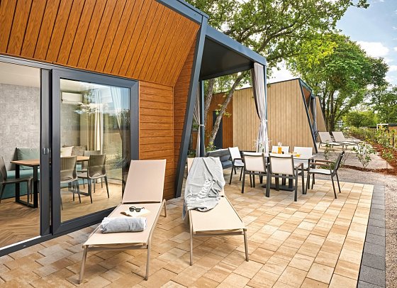 Aminess Style Camping Atea Glamping & Holiday Homes - Wohnbeispiel Luxury Glamping Home (Zimmercodierung CB1)