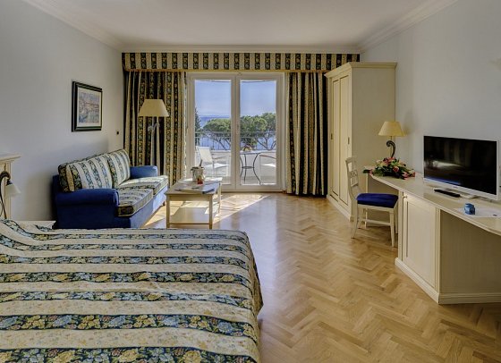 Miramar - Wohnbeispiel Doppelzimmer Deluxe Meerblick (Zimmercodierung DDM)