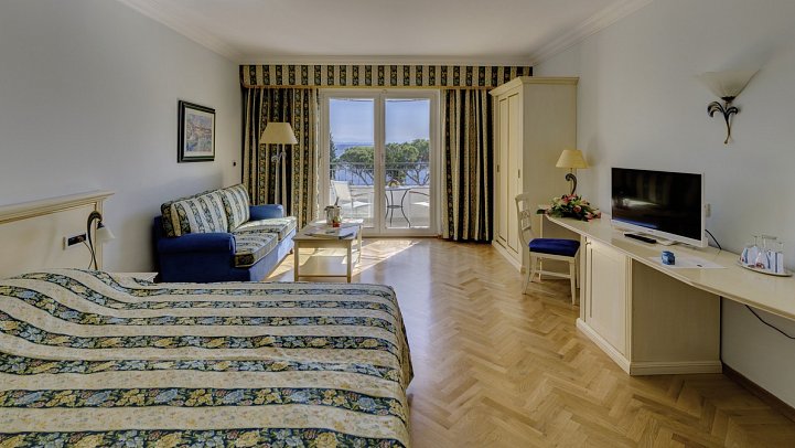 Miramar - Wohnbeispiel Doppelzimmer Deluxe Meerblick (Zimmercodierung DDM)