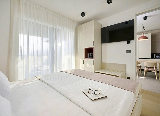 Aminess Younique Vollo Hotel Residences - Wohnbeispiel Appartement 1 Schlafzimmer (Zimmercodierung AB1)