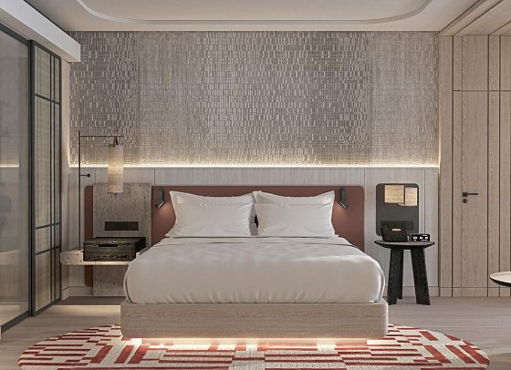 Opatija Marriott Resort & Spa - Modellbild Doppelzimmer Deluxe Meerblick (Zimmercodierung DDM)