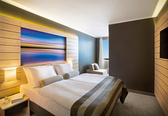 Excelsior - Wohnbeispiel Einzelzimmer Superior Meerblick (Zimmercodierung ESM)