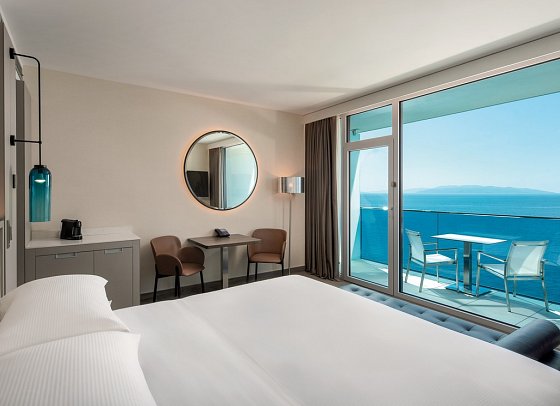 Hilton Rijeka Costabella Beach Resort & Spa - Wohnbsp. Doppelzimmer King oder Twin (Zimmercodierung DG1)