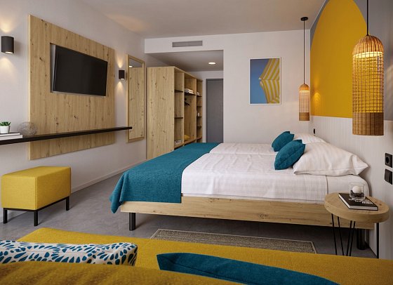 Sunny Baska Hotel by Valamar - Wohnbeispiel Zimmer für 3 (Zimmercodierung TSG)