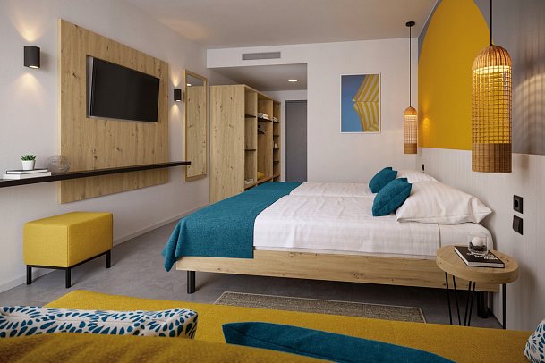 Sunny Baska Hotel by Valamar - Wohnbeispiel Zimmer für 3 (Zimmercodierung TSG)