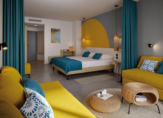 Sunny Baska Hotel by Valamar - Wohnbeispiel Zimmer Superior für 2 plus 2 (Zimmercodierung FBG)