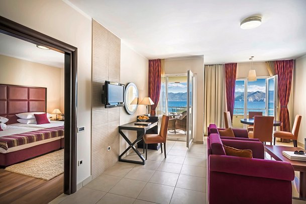 Valamar Atrium Baska Residence - Wohnbeispiel Suite für 2 plus 2 Meerblick (Zimmercodierung WBM)