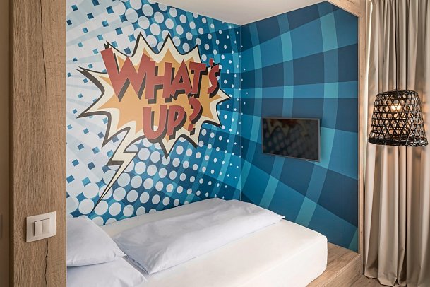 Park Punat by Falkensteiner - Wohnbeispiel Einzelzimmer (Zimmercodierungen EB1 & FB1)