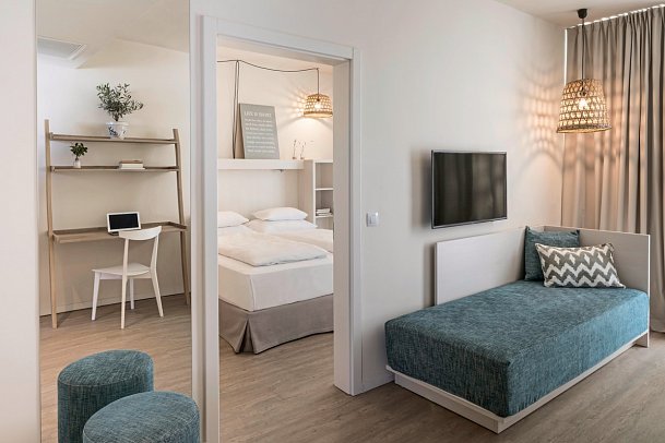 Park Punat by Falkensteiner - Wohnbeispiel Familienzimmer Superior (Zimmercodierung FS1)