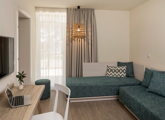 Park Punat by Falkensteiner - Wohnbeispiel Suite Gartenseite (Zimmercodierung W2G)