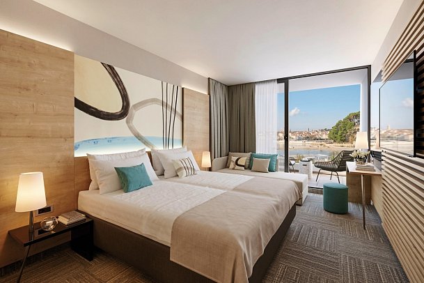 Valamar Padova Hotel - Wohnbeispiel Zimmer für 2 plus 1 Meerblick (Zimmercodierung TSM)