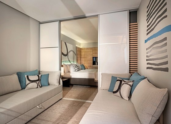 Valamar Padova Hotel - Wohnbeispiel Zimmer 2+2 (Zimmercodierung FBG)