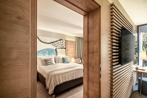 Valamar Padova Hotel - Wohnbeispiel Zimmer für 4+2 (Zimmercodierung FS1)