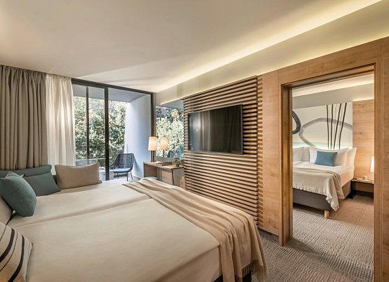 Valamar Padova Hotel - Wohnbeispiel Zimmer für 4+2 (Zimmercodierung FS1)