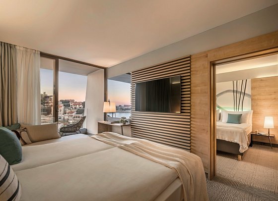 Valamar Padova Hotel - Wohnbeispiel Zimmer 4+2 Meerblick (Zimmercodierung FSM)