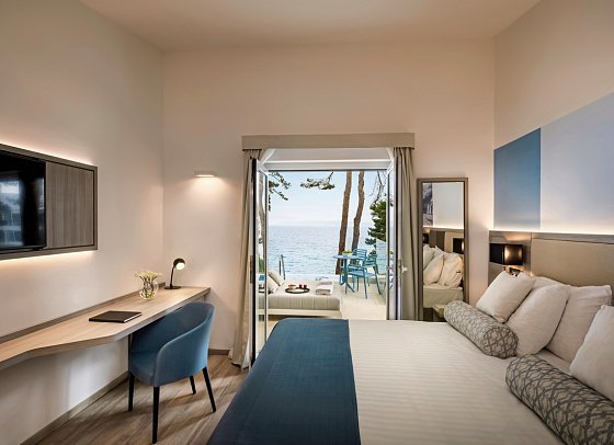 Valamar Carolina Hotel & Villas - Wohnbeispiel Swim up Zimmer für 2 Meerblick (Zimmercodierung VMQ)