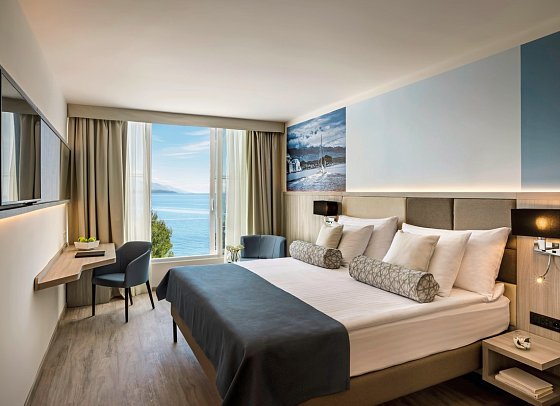 Valamar Carolina Hotel & Villas - Zimmer für 2 Meerblick (Zimmercodierung DBM)