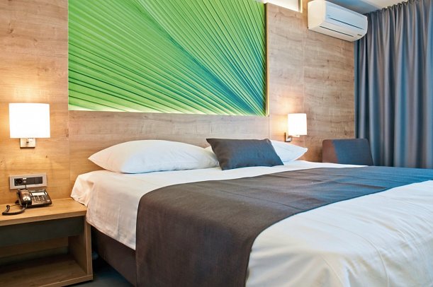 San Marino Resort Plaza Hotel - Wohnbeispiel Zimmer für 2 plus 1 (Zimmercodierung TSG)
